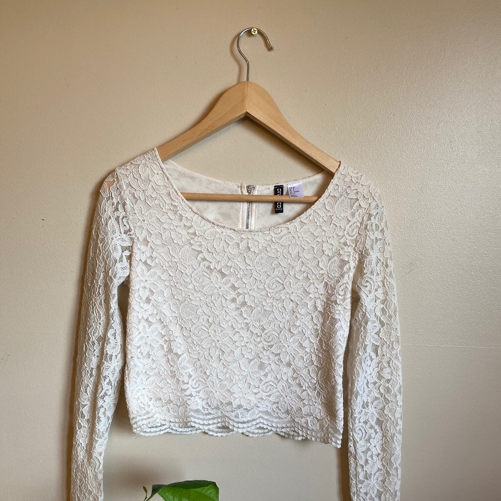 Lace Crop Top